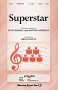 Superstar SATB choral sheet music cover